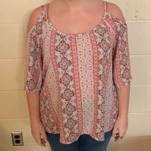 Size large rose shirt